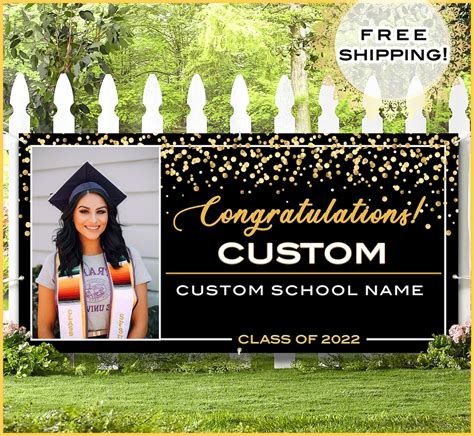 personalized graduation banners 2023